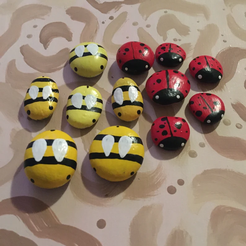 Painted rocks
